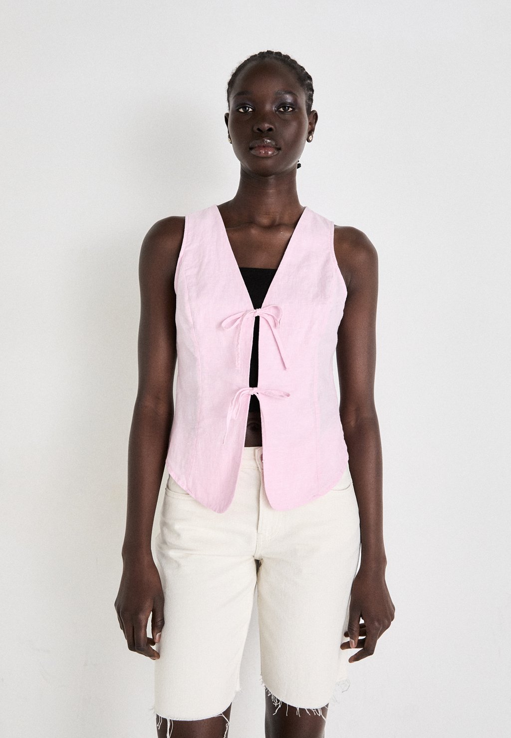 

Жилет BLEND VEST Gina Tricot, розовый