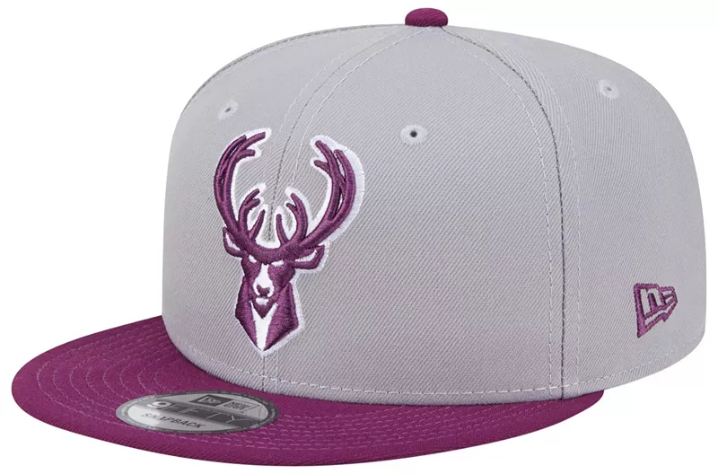 

Регулируемая кепка New Era для взрослых Milwaukee Bucks, 2 тона, 9Fifty