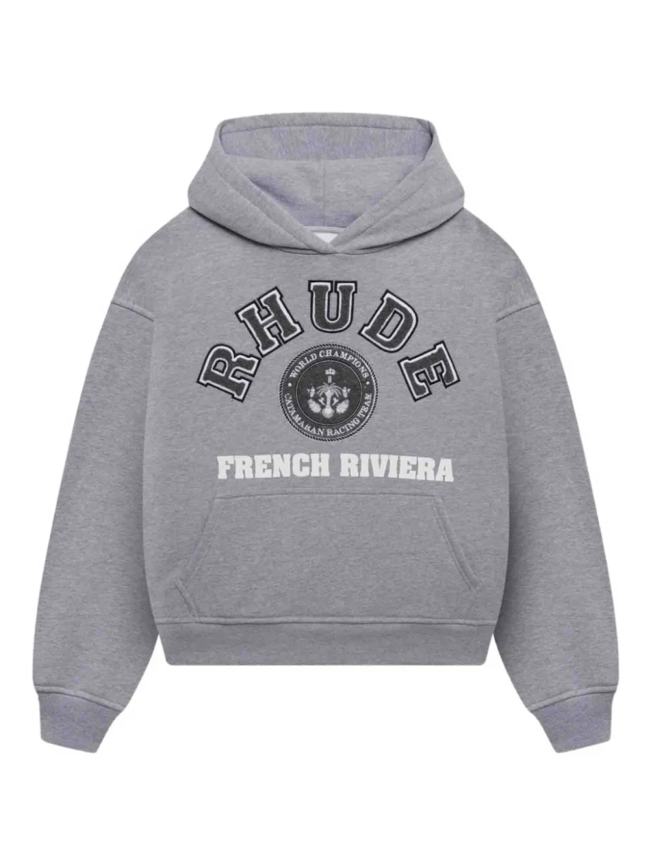 

Толстовка с логотипом RHUDE, серый