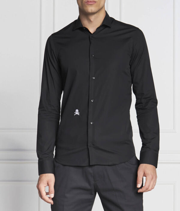 

Рубашка Slim fit Philipp Plein, черный