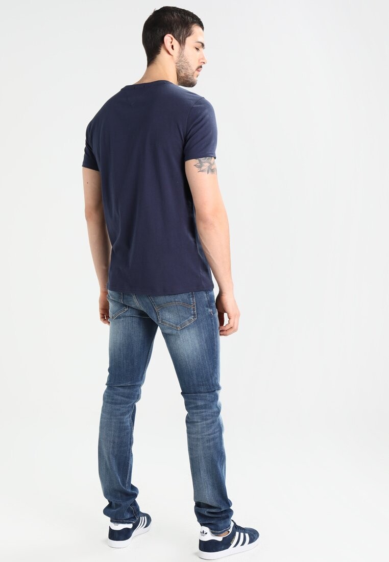 Базовая футболка Original Tee Tommy Jeans, цвет black iris — фото 3