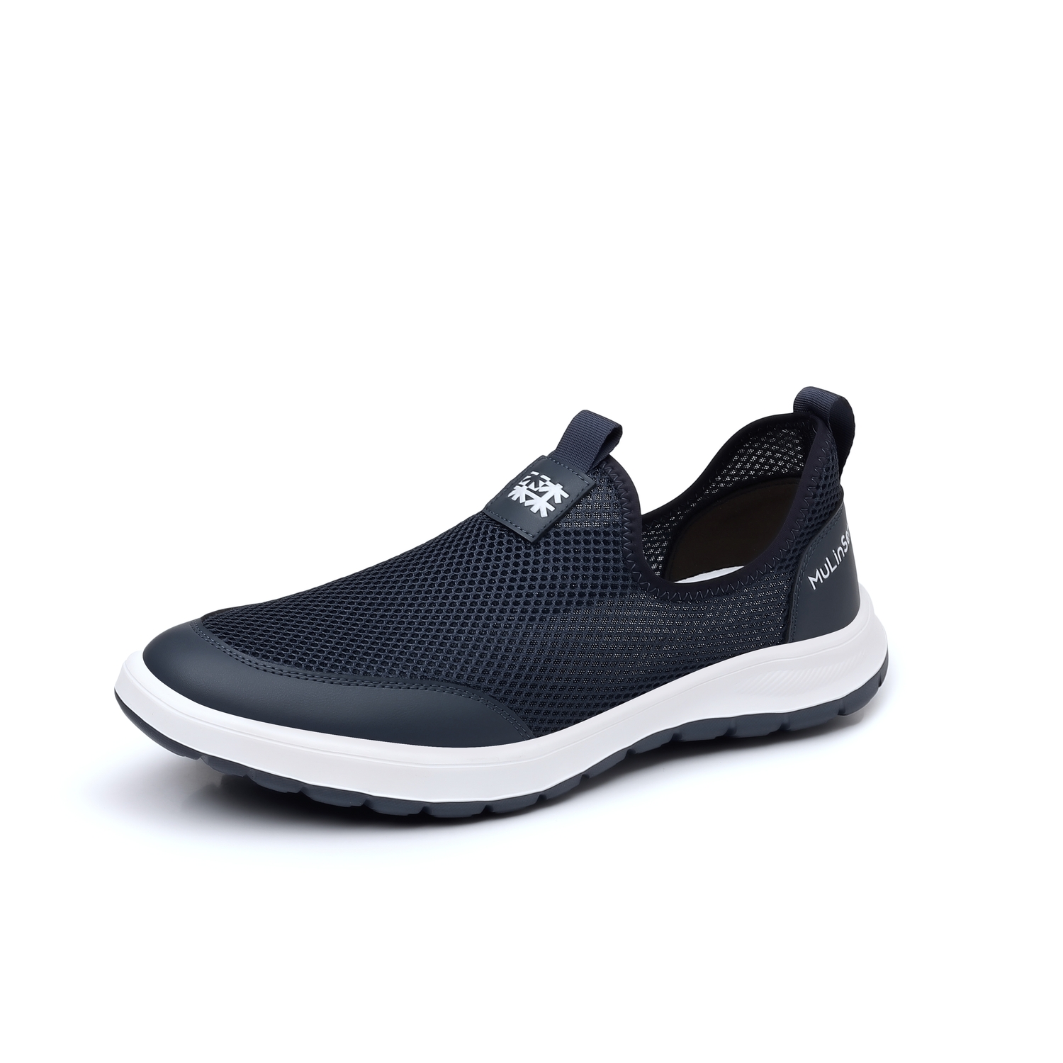 

Mulinsen Низкие повседневные мужские туфли синие, цвет Blue