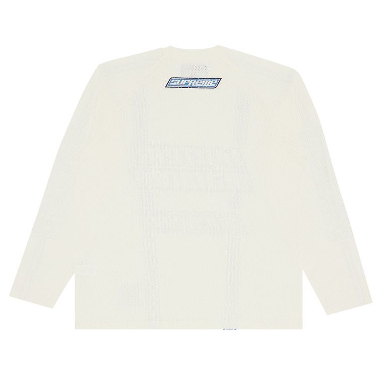Топ Supreme x HYSTERIC GLAMOUR Mesh Long-Sleeve Top, White — фото 2