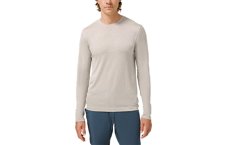 

Футболка мужская Lululemon, Светлая слоновая кость