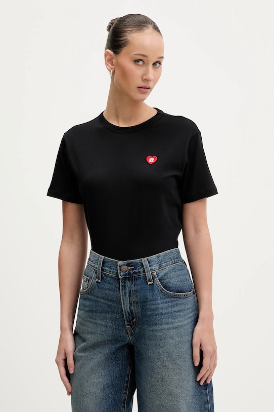 

Футболка из хлопка damacia_6 HUGO, черный