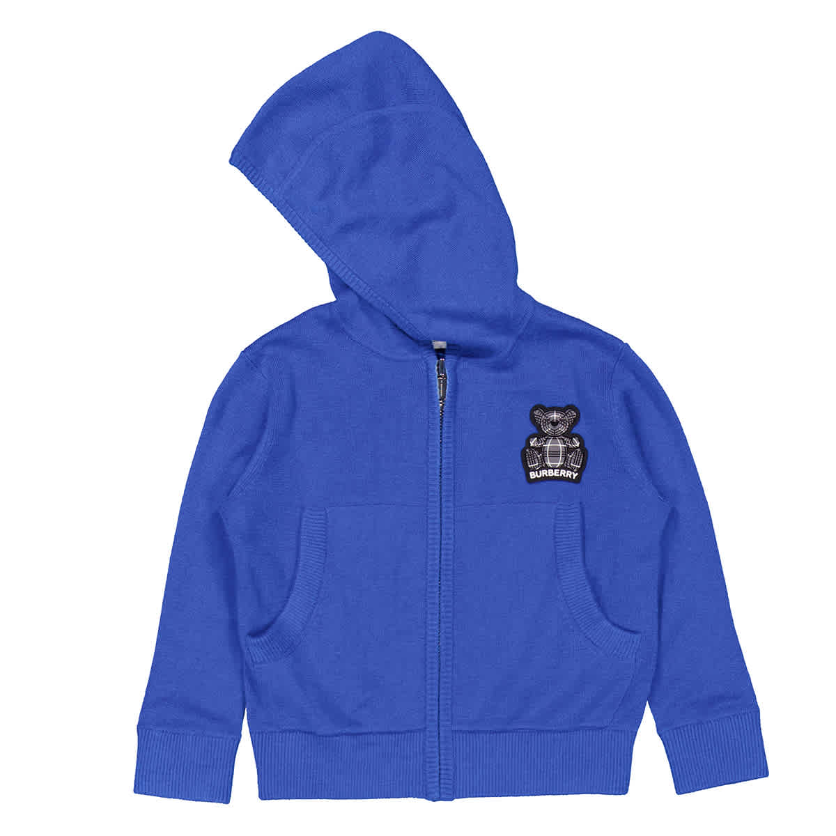 

Burberry Kids Толстовка с капюшоном Thomas Bear, синий