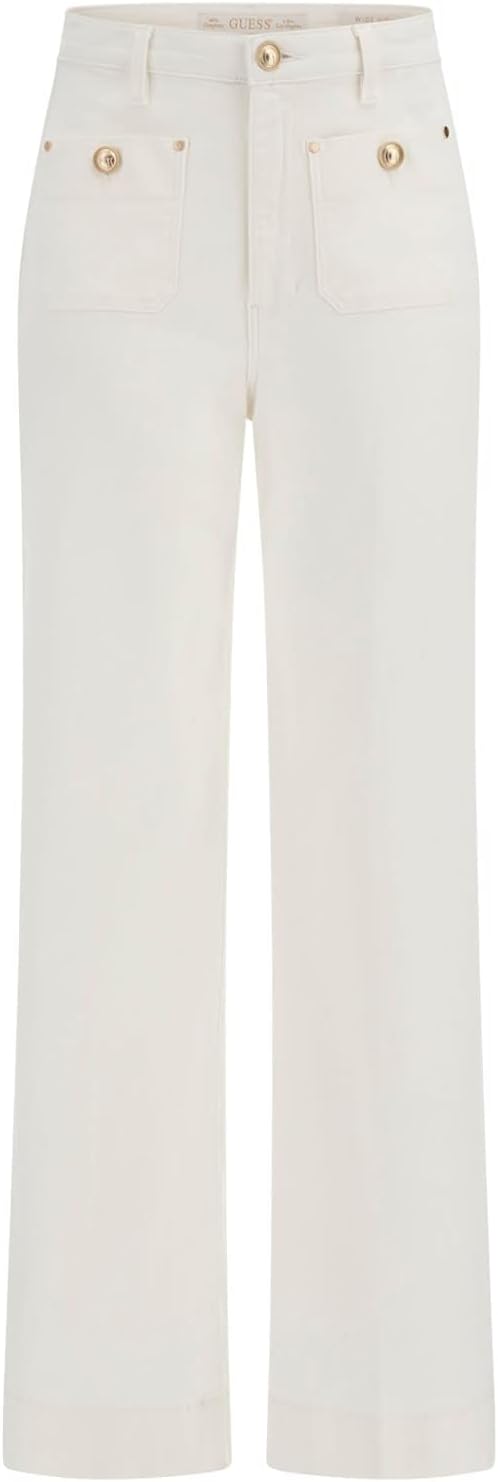 

GUESS Женские Eco Sailor широкие брюки, Calipso