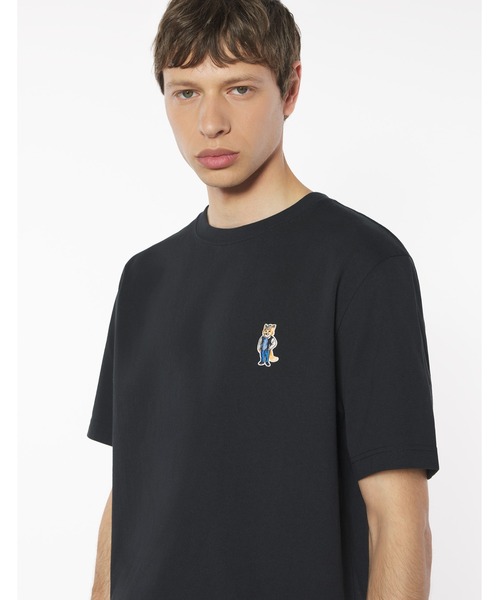 

Футболка, удобный крой, Dressed Fox Maison Kitsune, черный