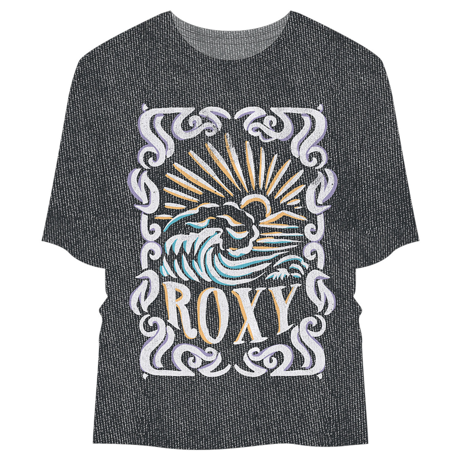 

Женская футболка Mosh Pitted Oversized Boyfriend ROXY, Anthracite, Черный, Женская футболка Mosh Pitted Oversized Boyfriend ROXY, Anthracite