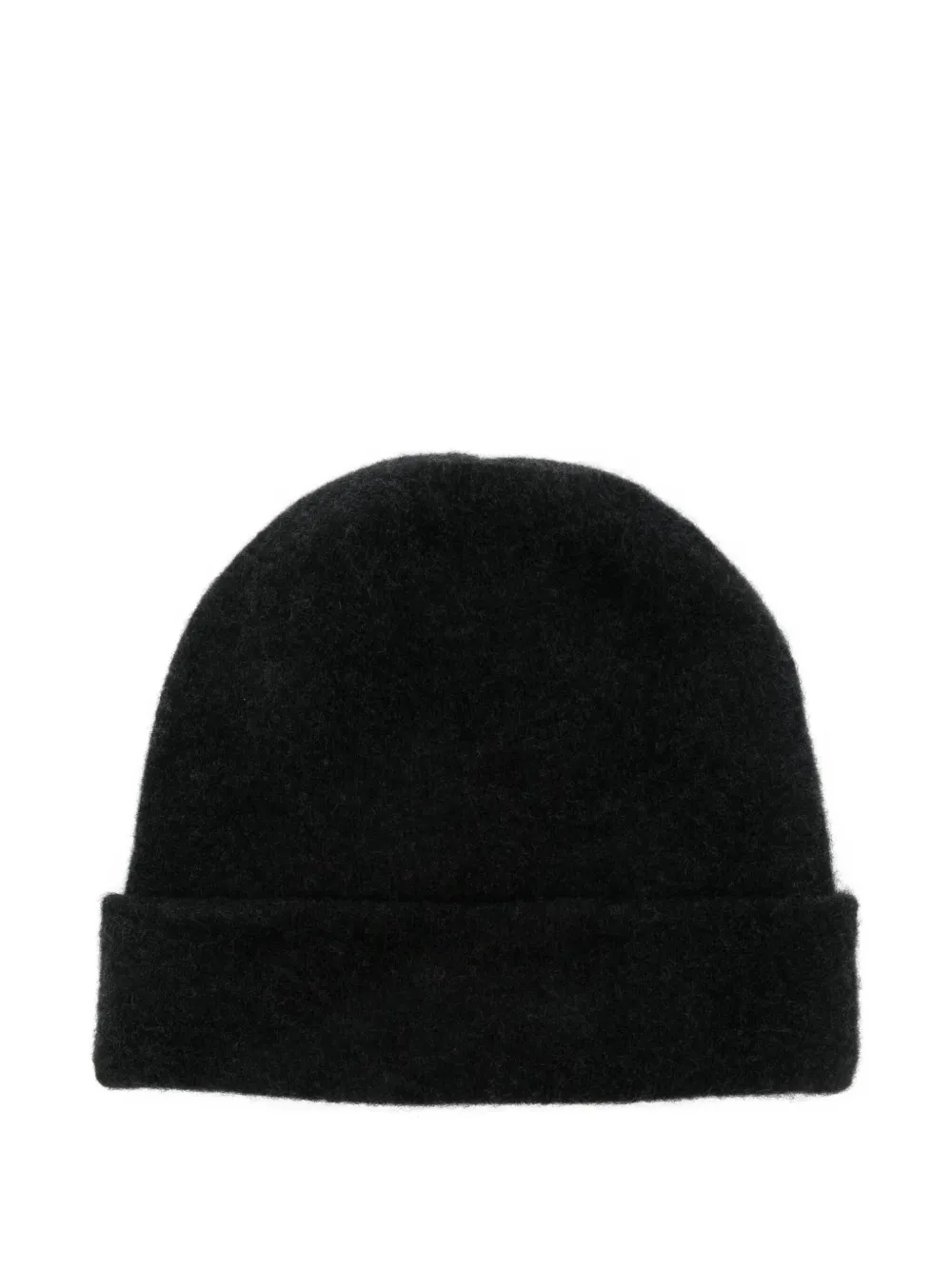 

Шапка-бини с отворотом Isabel Benenato, черный