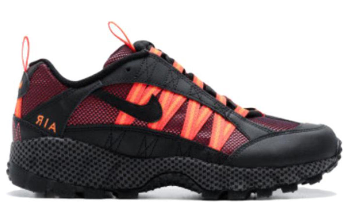 Nike Эйр Хумара 'Блэк Брайт Кримсон' — черные с оранжевым, цвет Black Orange — фото 2