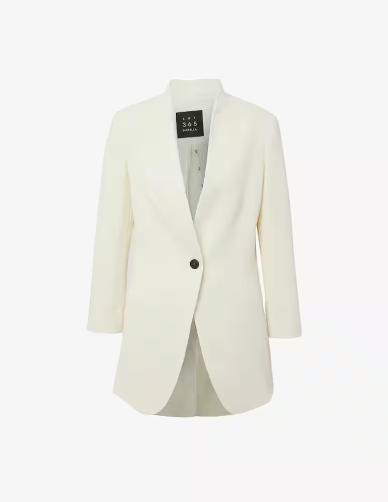 

Длинный блейзер Milla Marella, цвет 001 Bianco Lana