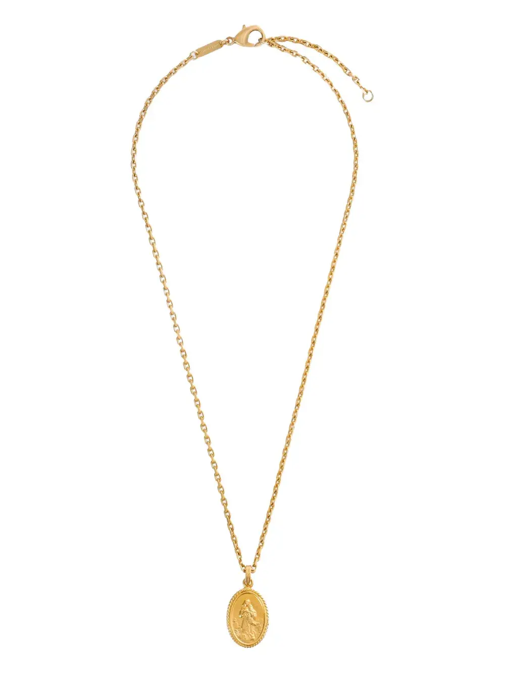 

Колье с медальоном Dolce & Gabbana, золотистый