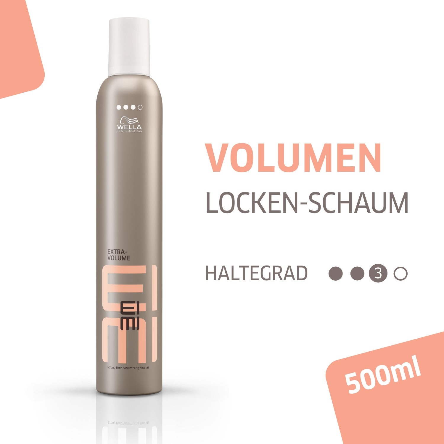 Мусс для волос eimi volume extra volume volumenmousse Wella Professionals, объем 500 мл — фото 2