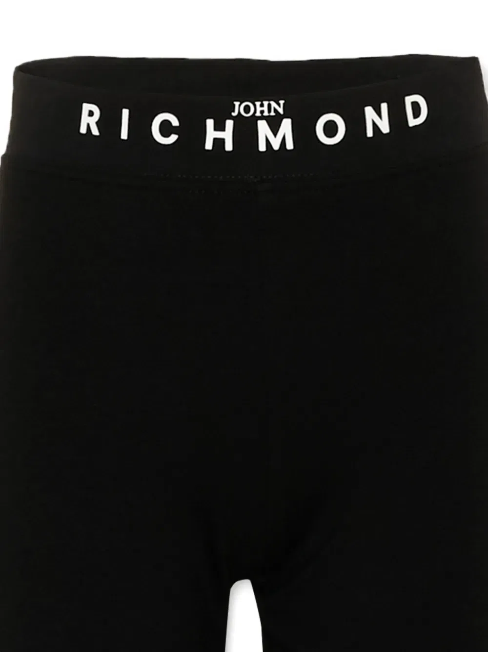 Леггинсы с логотипом John Richmond Junior, черный — фото 3