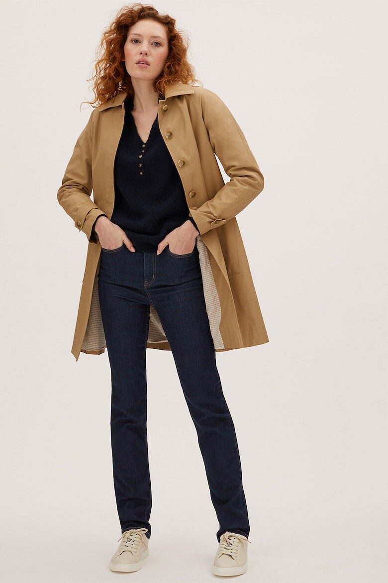 

Прямые джинсы Sienna с высокой талией Marks & Spencer, индиго