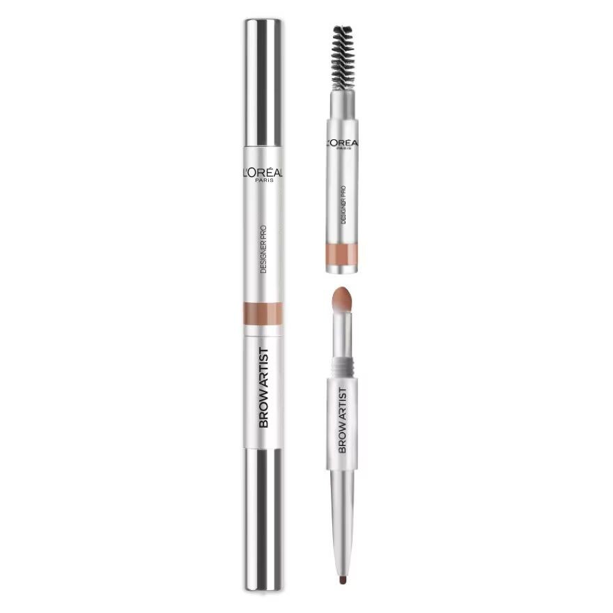 

L'Oreal Makeup L'oreal Paris Brow Artist Designer PRO 02 Светло-коричневый 2 x 0,2 г, Light Brown
