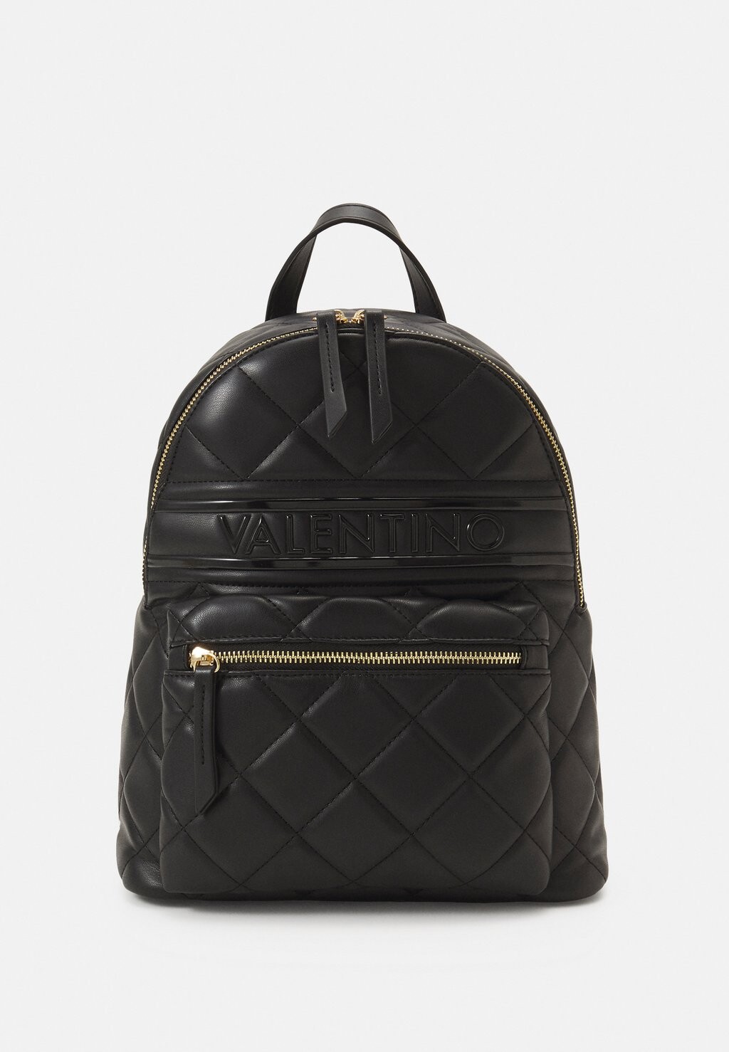 

Рюкзак Valentino стеганый с логотипом, черный