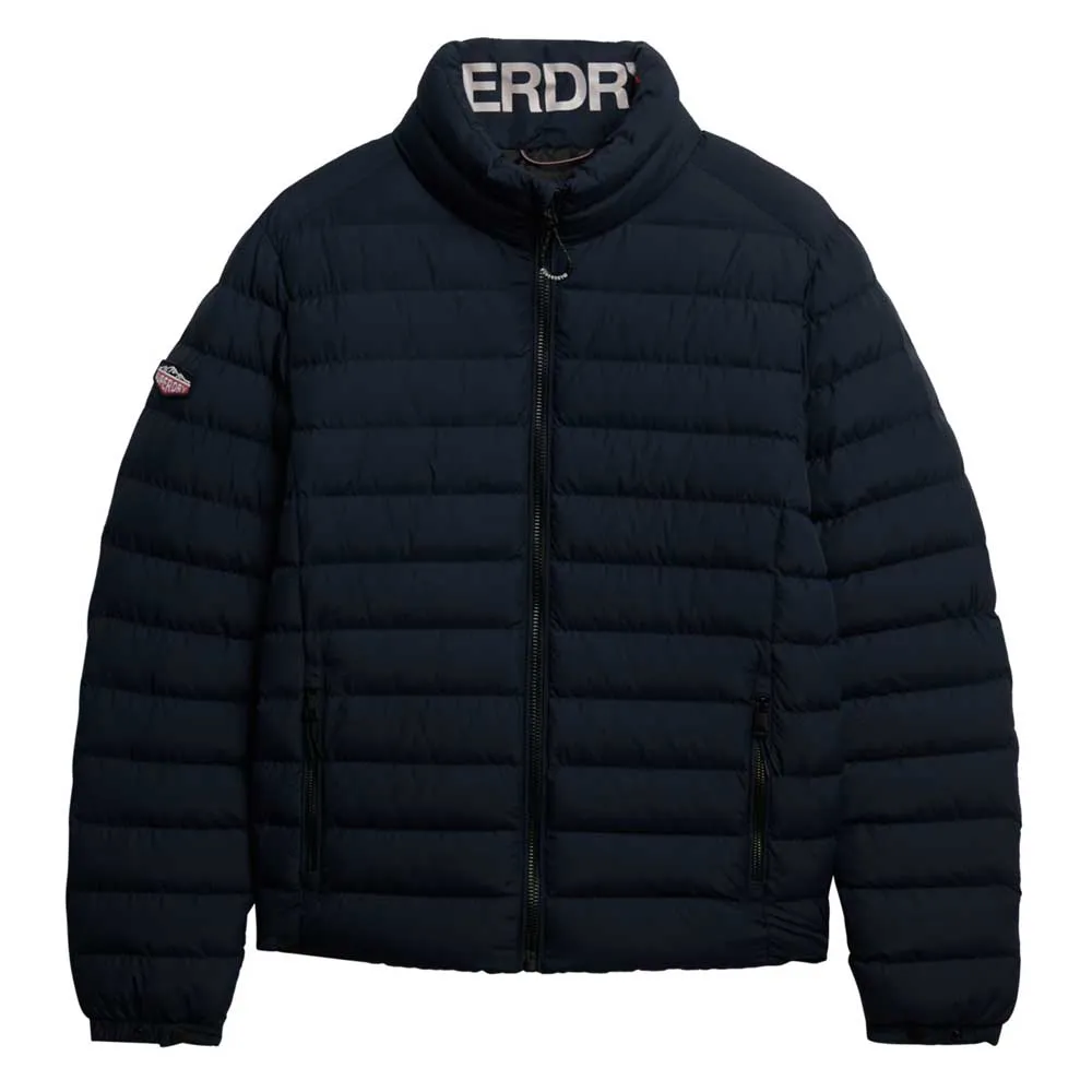 

Куртка Superdry Fuji Print padded, синий