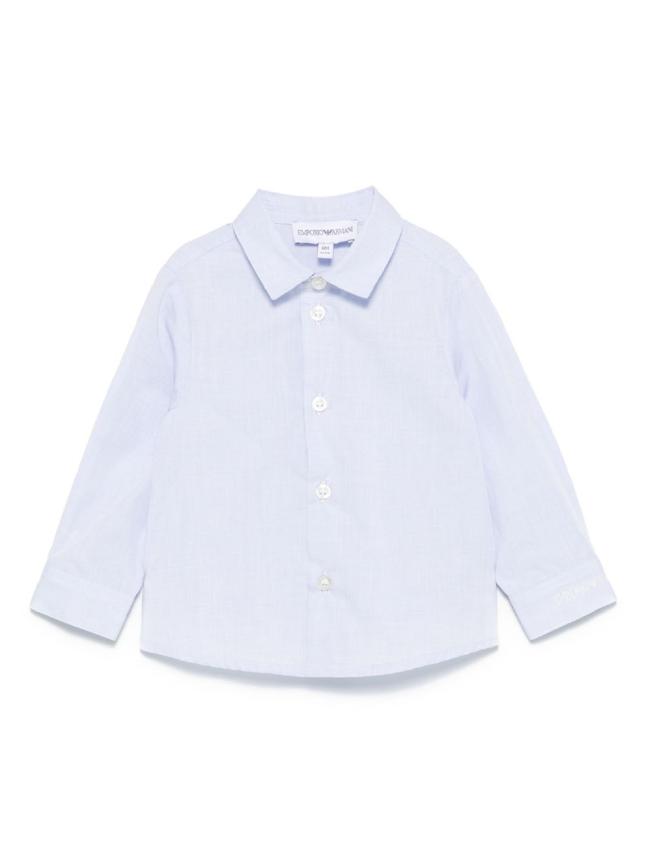 

Emporio Armani Kids рубашка на пуговицах, синий