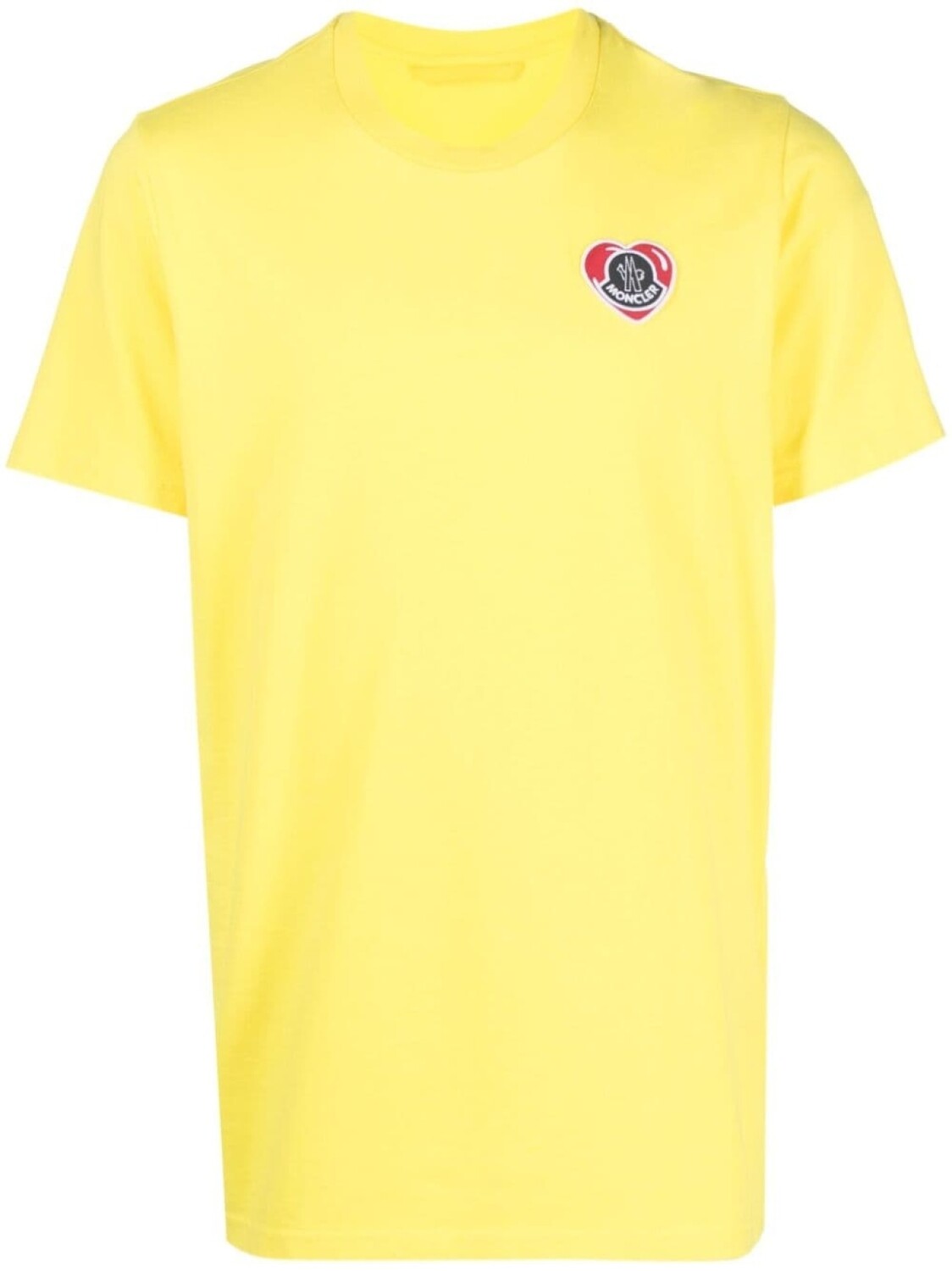 

Moncler футболка с логотипом, желтый