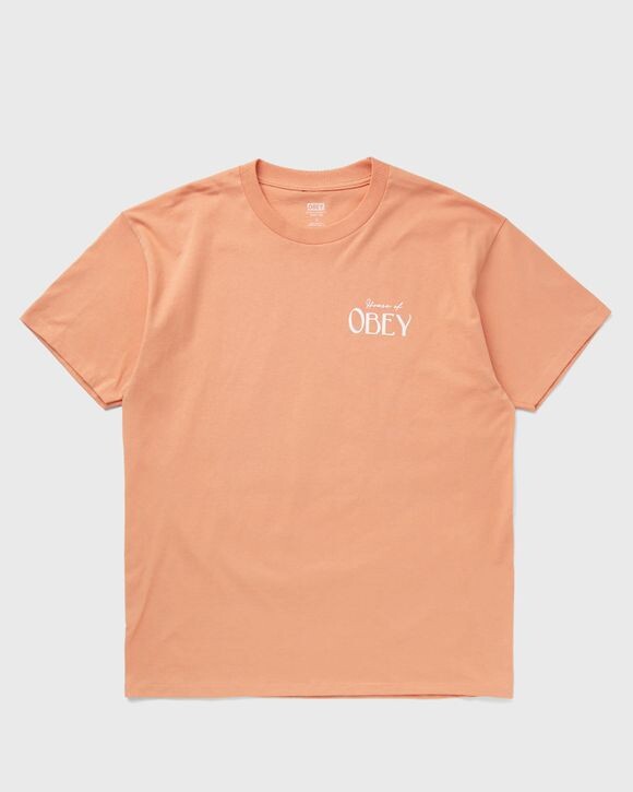 

Футболка Obey Obey Vacation, цвет citrus