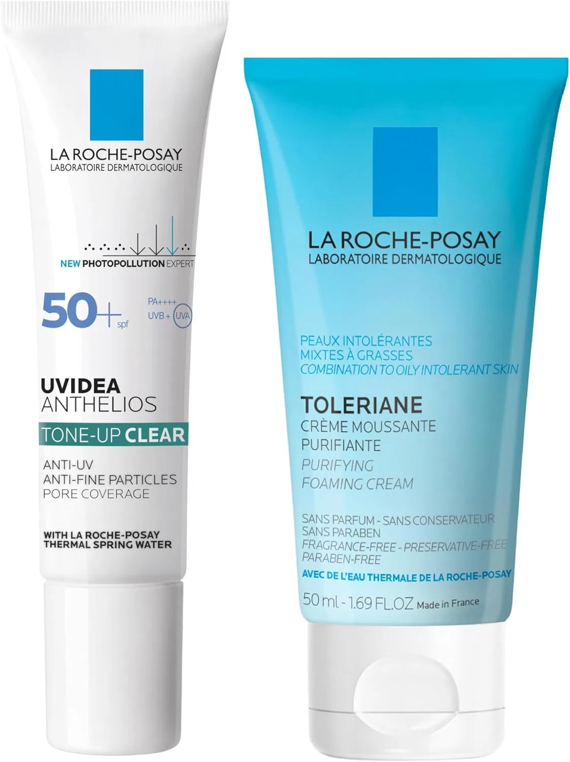 Солнцезащитный крем La Roche-Posay Tone-Up Kit Clear UV Primer SPF50+ PA++++, 30 мл