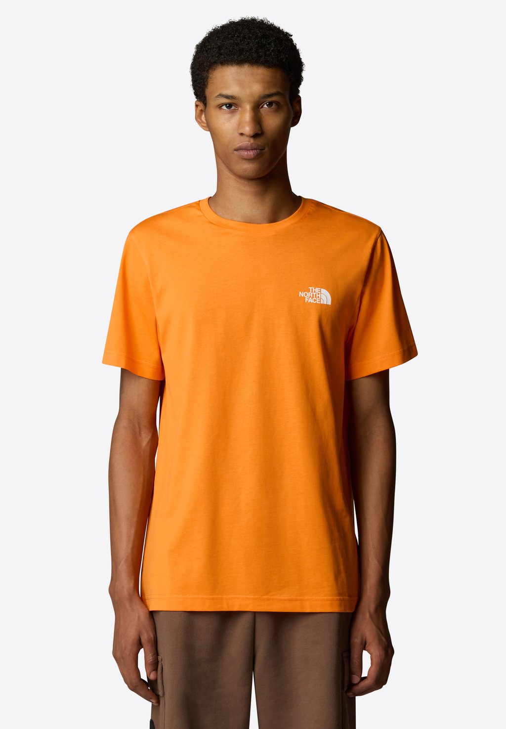 

Базовая футболка SIMPLE DOME TEE The North Face, оранжевый