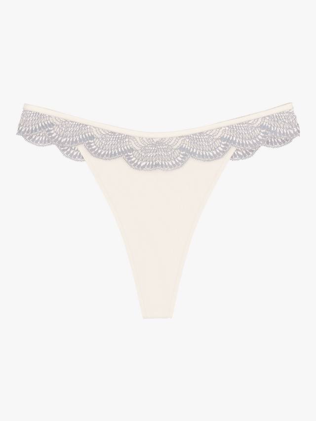 

Комфортный гламурный танга Triumph, Silk White