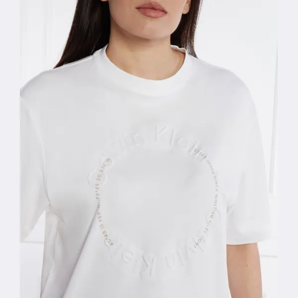 Футболка свободного кроя Calvin Klein, белый — фото 4