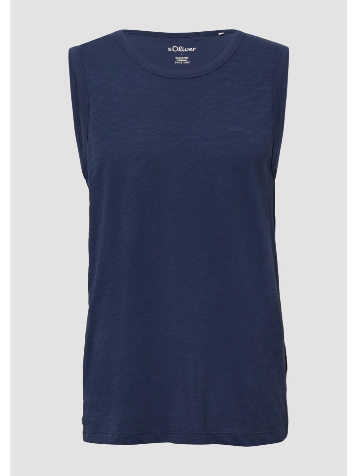 

Футболка 5852_глубокий синий s.Oliver