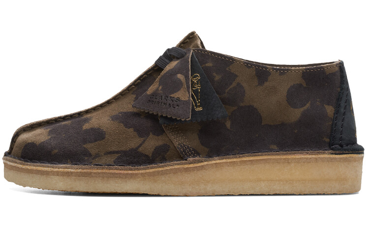 

Кроссовки clarks Originals Lifestyle Shoes Women's Low-top Brown, черный/коричневый