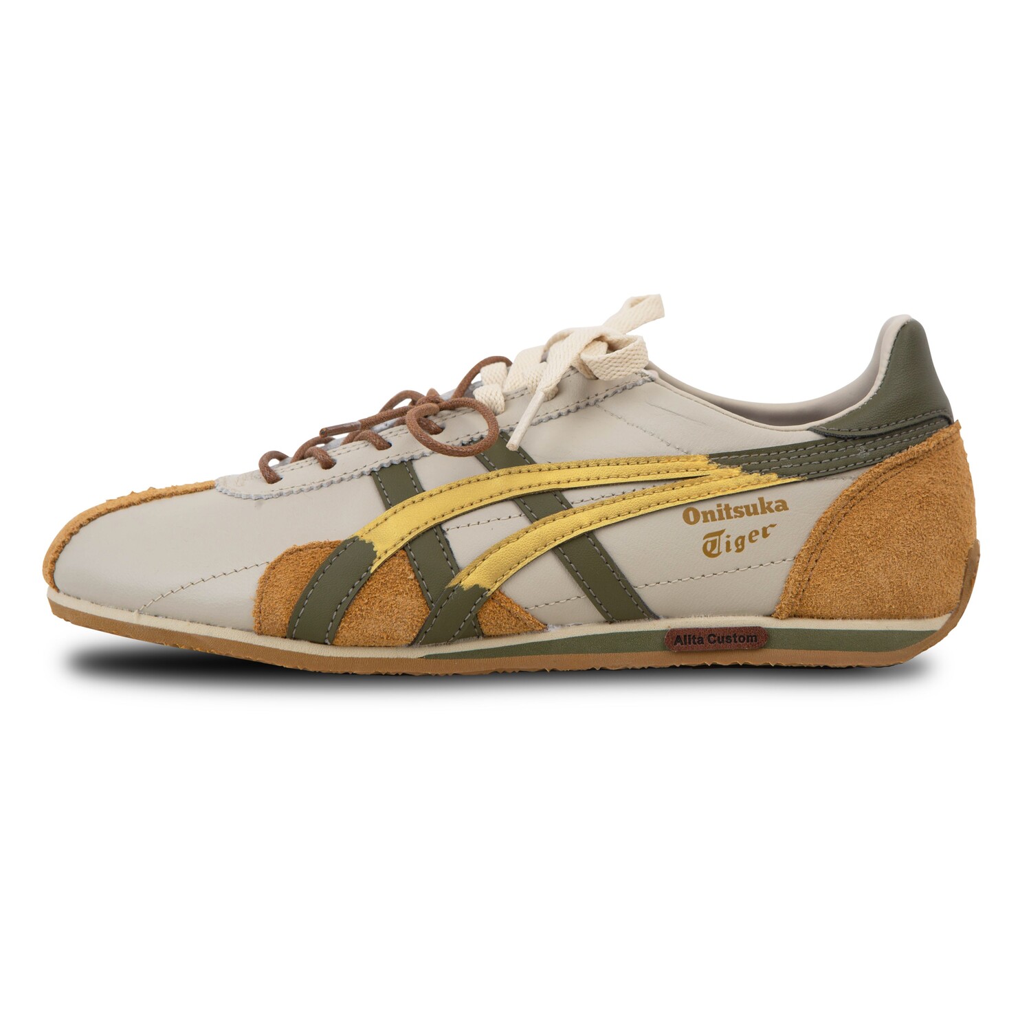 

Кроссовки Runspark унисекс с низким верхом, золотисто-бежевый Onitsuka Tiger
