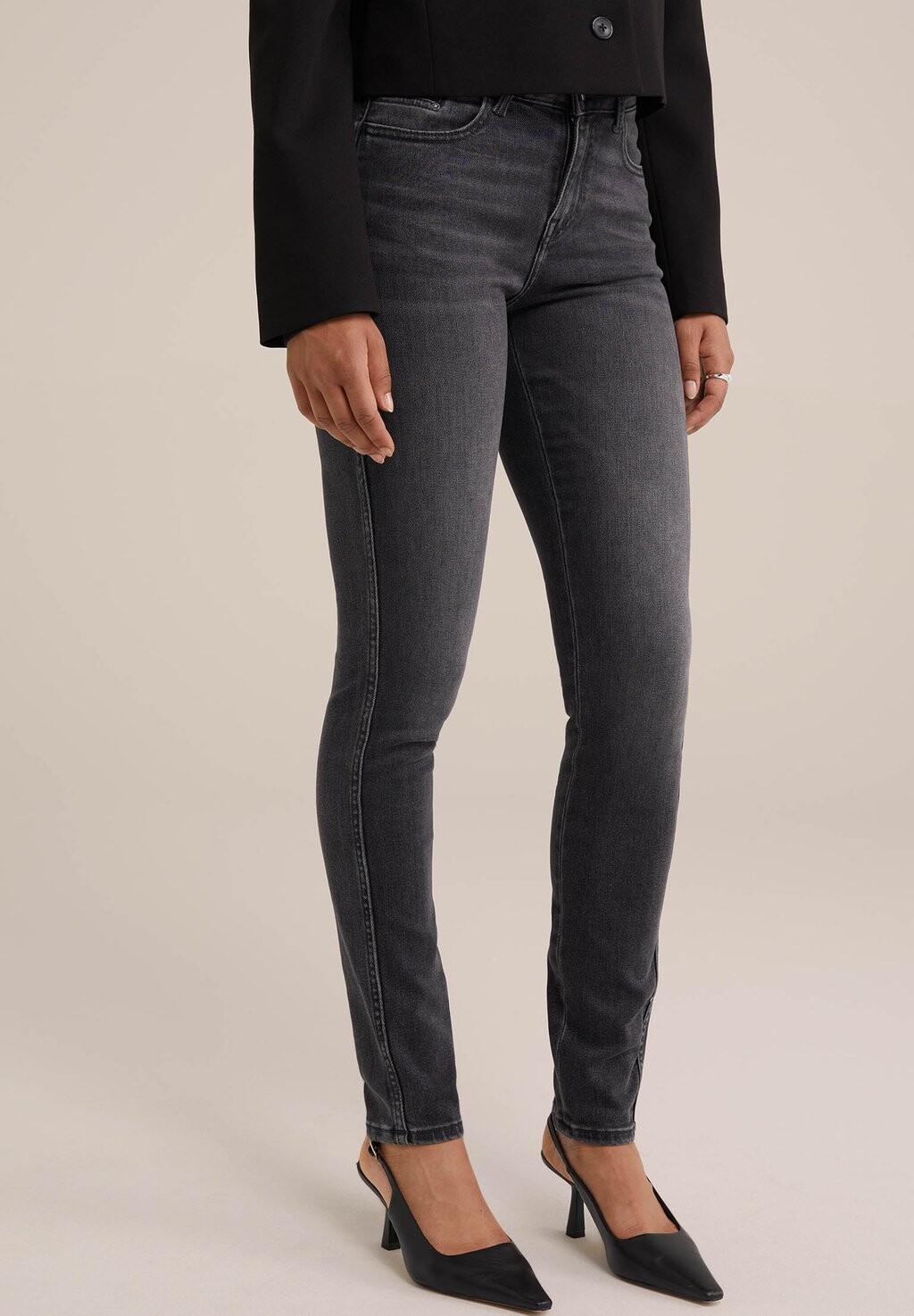 

Джинсы облегающие BLUE RIDGE WE Fashion, черный