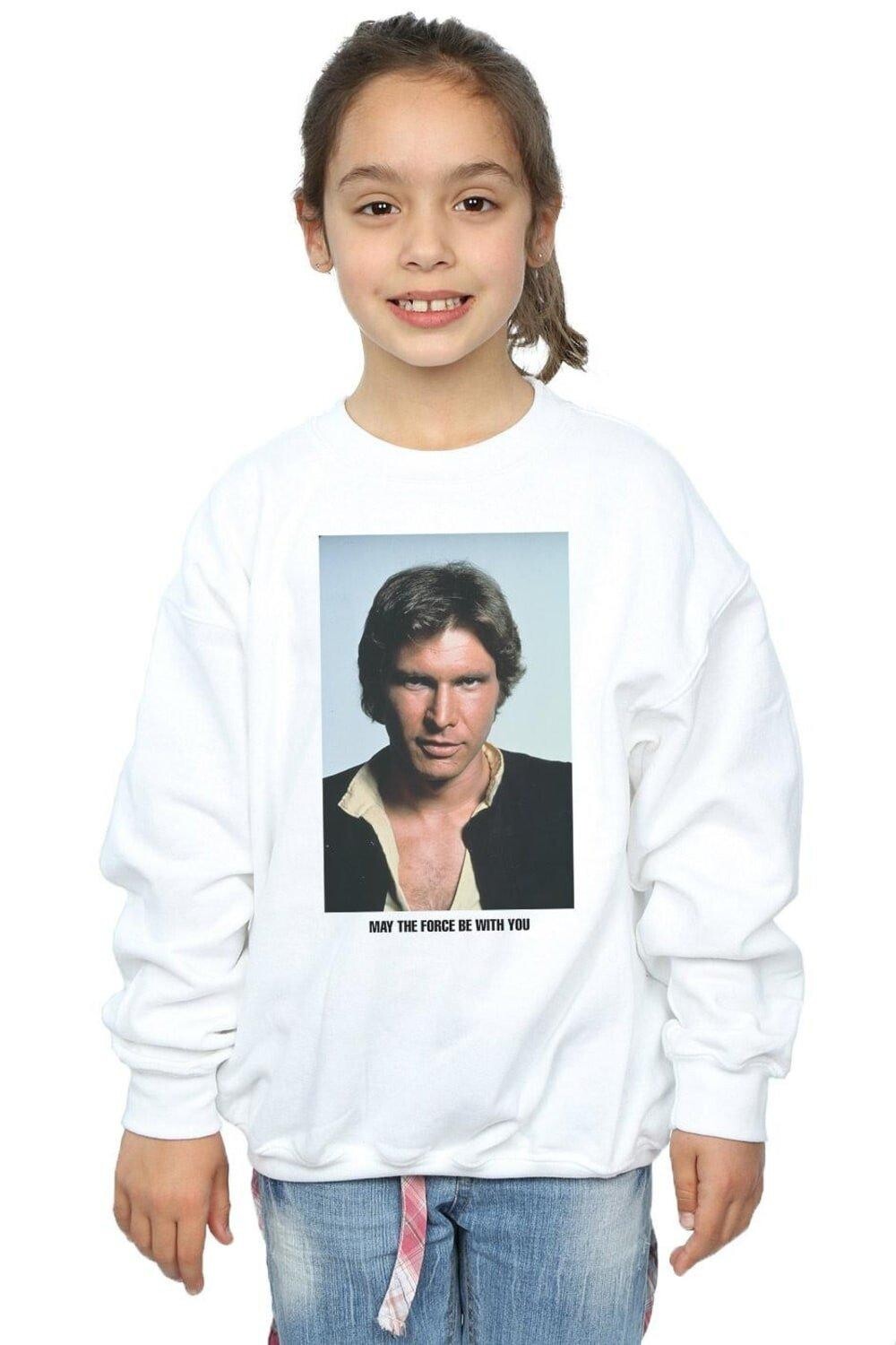 

Толстовка Han Solo May The Force Star Wars, белый