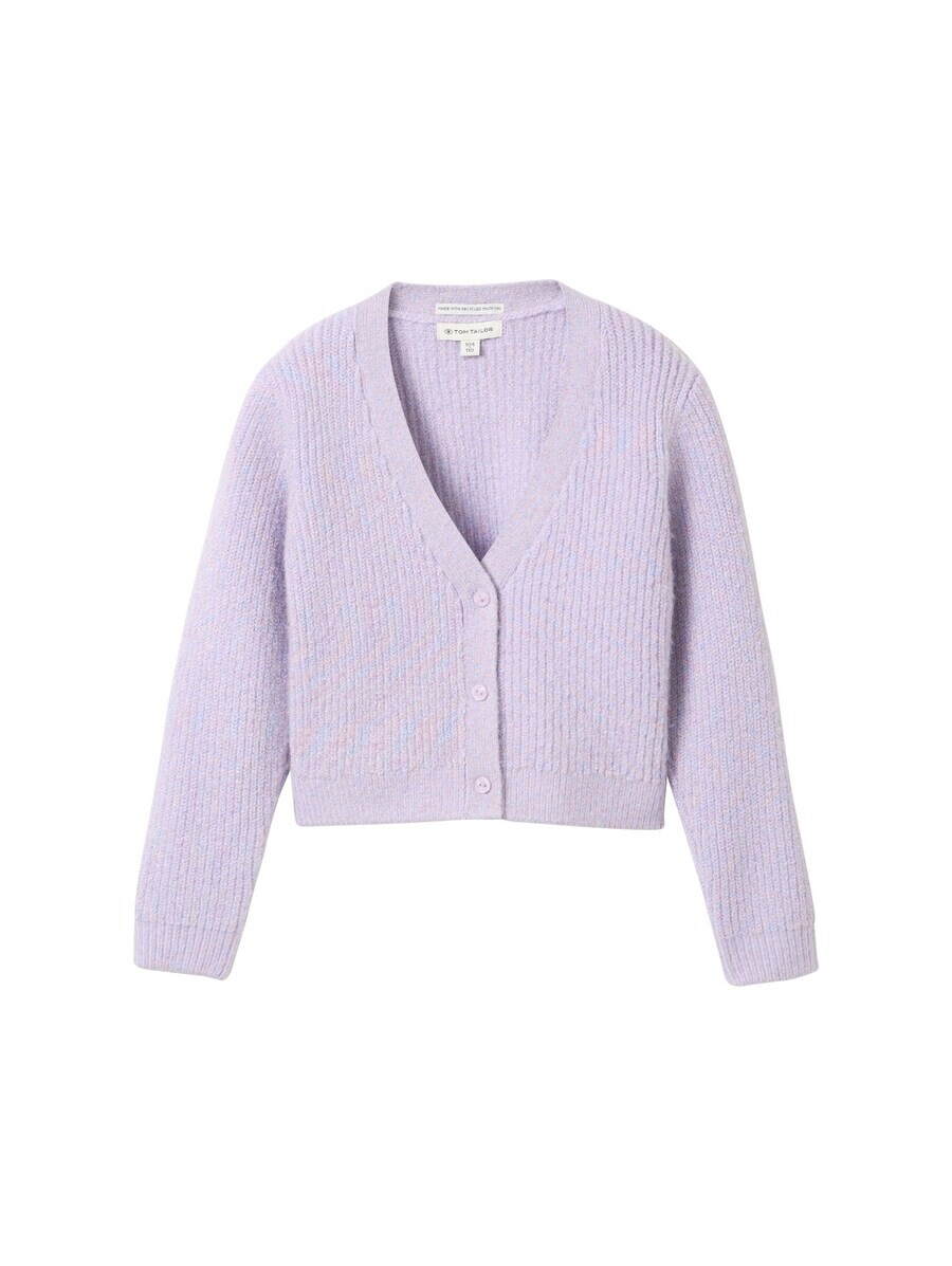 

Вязаный кардиган TOM TAILOR Knit Cardigan, цвет pastel purple