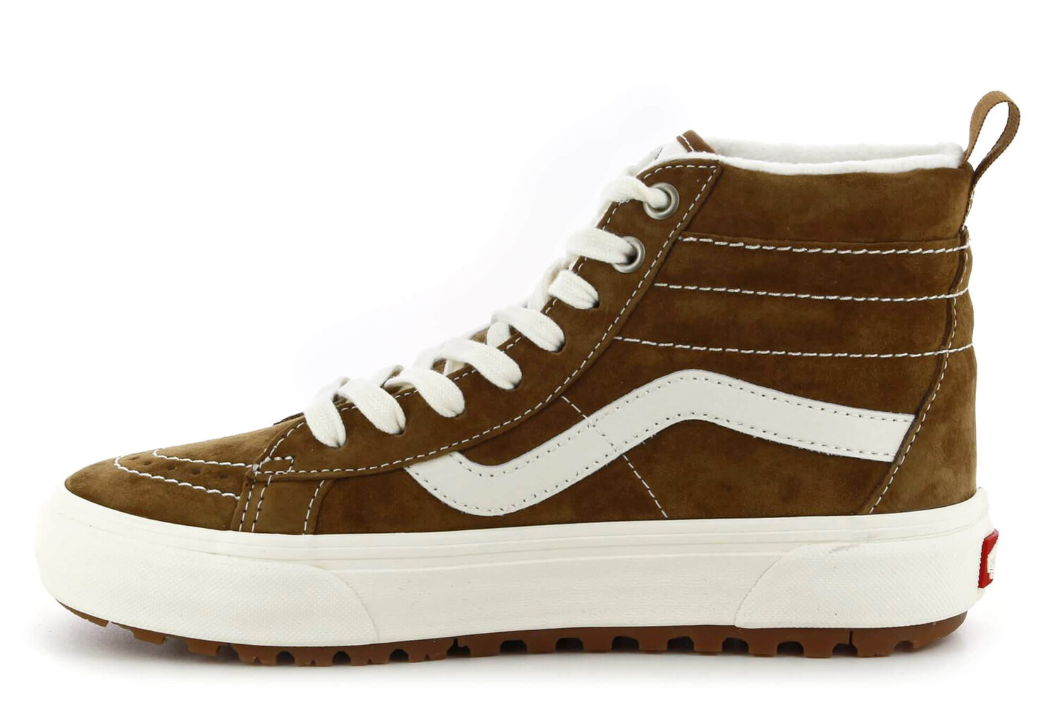 Высокие кроссовки ua sk8-hi mte-1 Vans, коричневый — фото 4