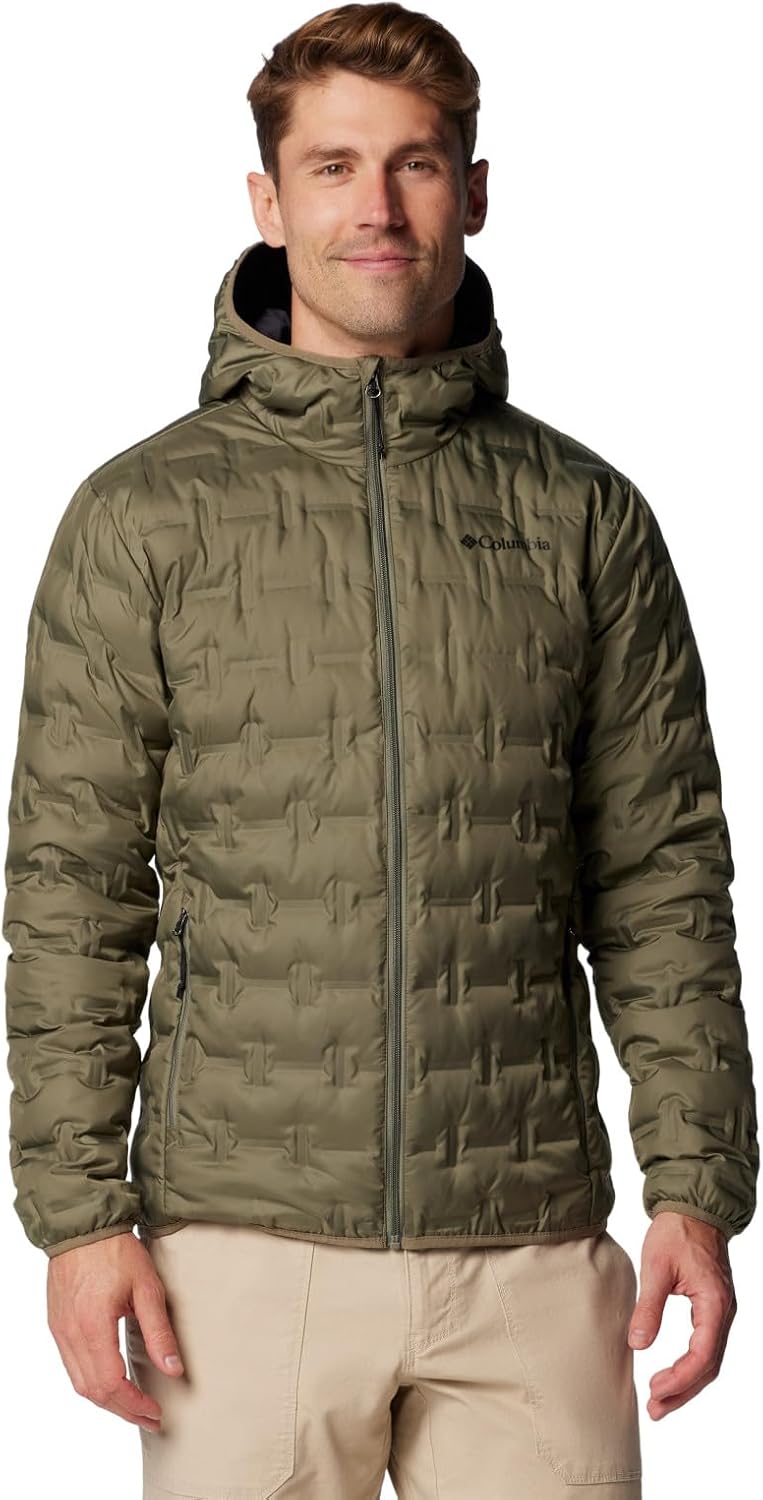

Куртка мужская Columbia Delta Ridge II Down Hooded, Stone Green