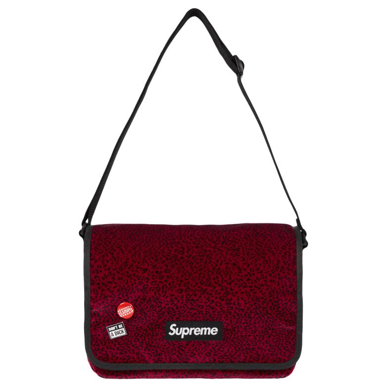 

Нейлоновая сумка-мессенджер, маленькая женская наплечная сумка Supreme, красный