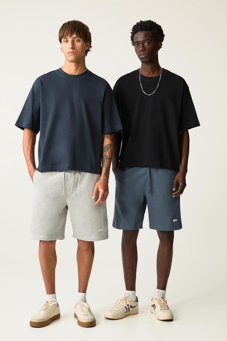 

Комплект из 2 шт. спортивных шорт-бермуд stwd Pull And Bear, синий