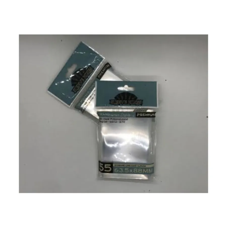 

63,5x88 мм — стандартные обложки для карточных игр (10 упаковок по 55 шт.), Card Sleeves (Sleeve Kings)