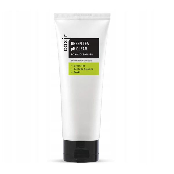 

Очищающая пенка с зеленым чаем, 150 мл Coxir Greentea ph clear cleanser