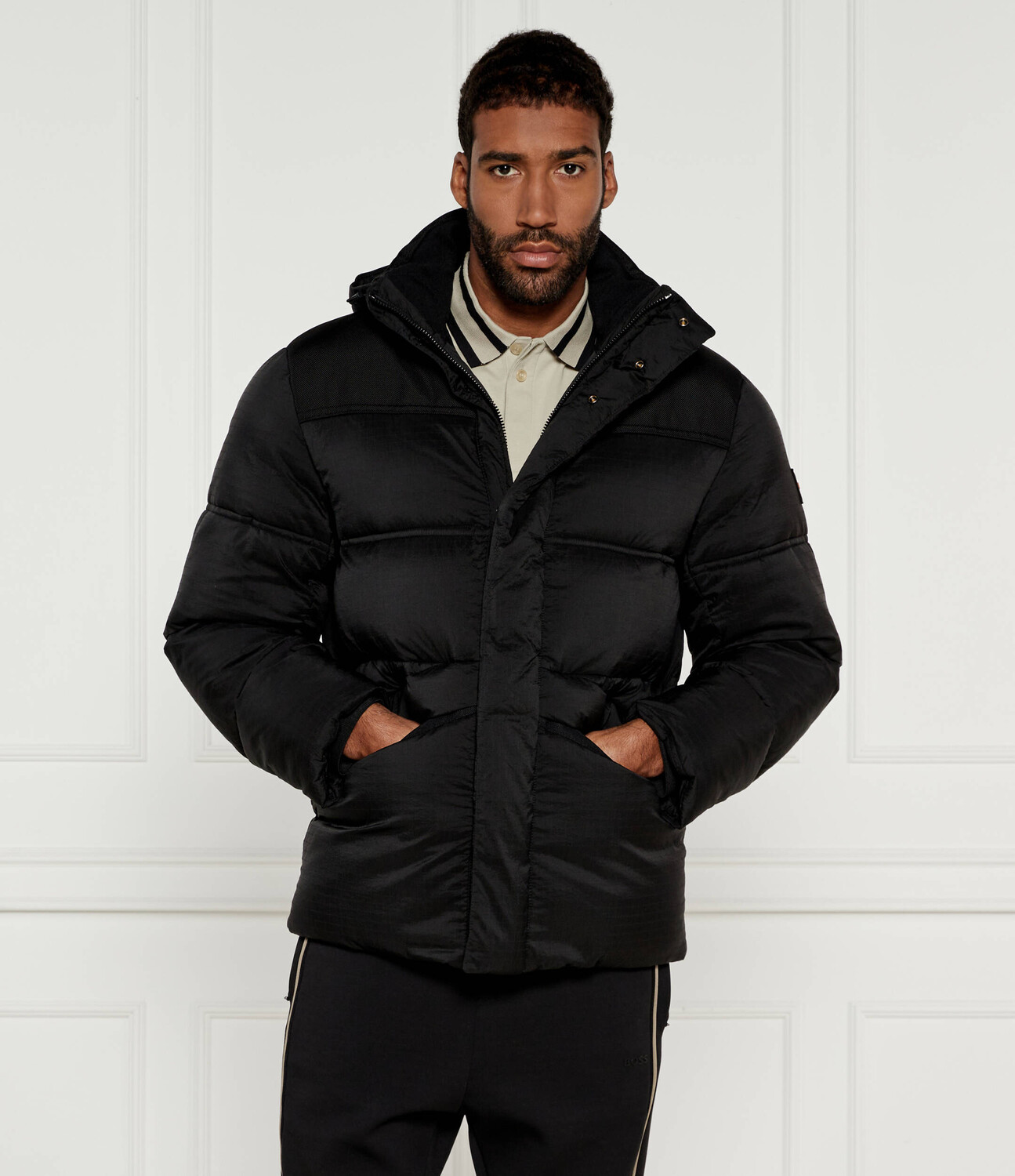 

Куртка BOSS ORANGE Oneon2 Regular Fit, черный