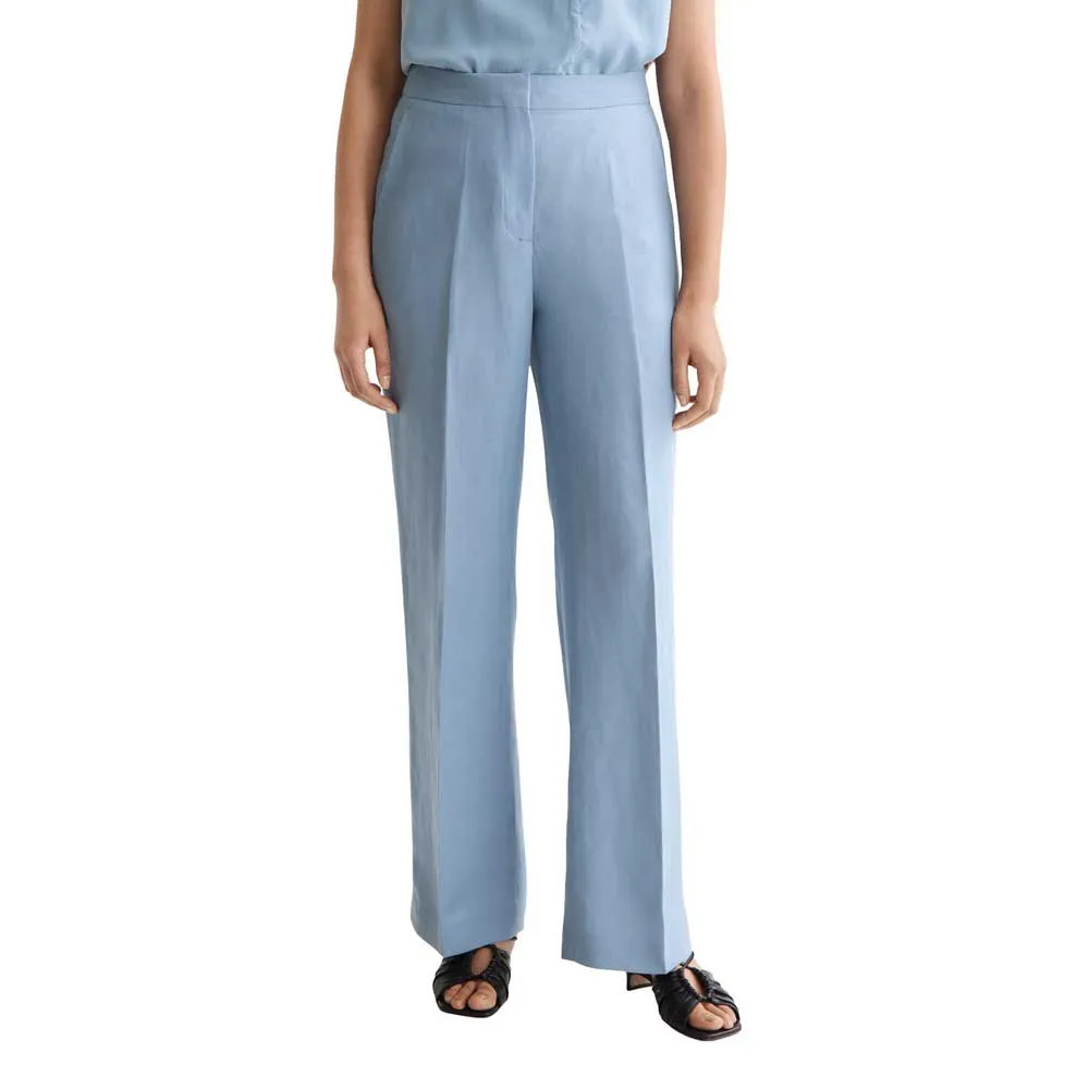 

Брюки с высокой талией Scotch & Soda Edie Wide Leg Drapey, синий