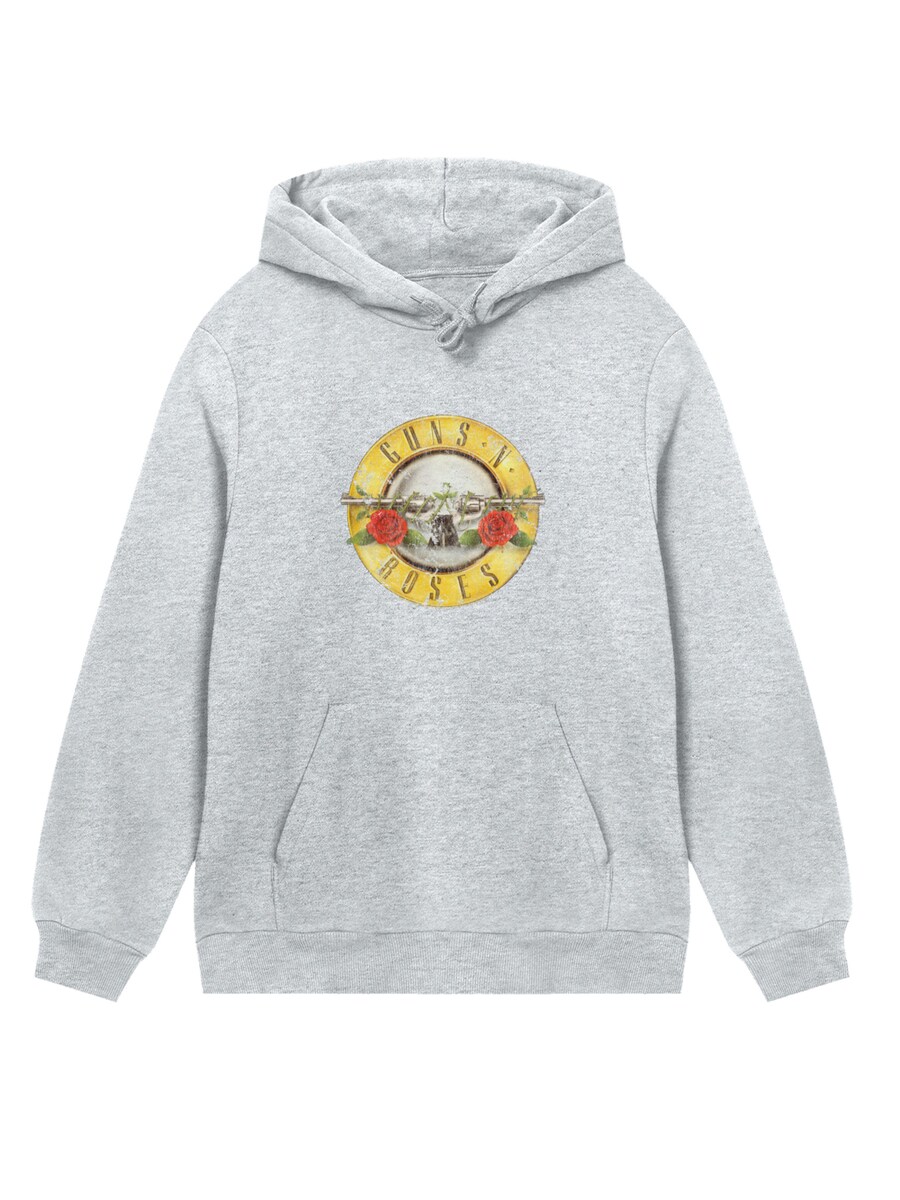 

Свитер F4NT4STIC GunsnRoses, пятнистый серый