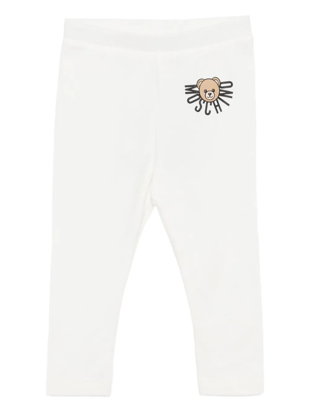 

Леггинсы с логотипом Moschino Kids, белый