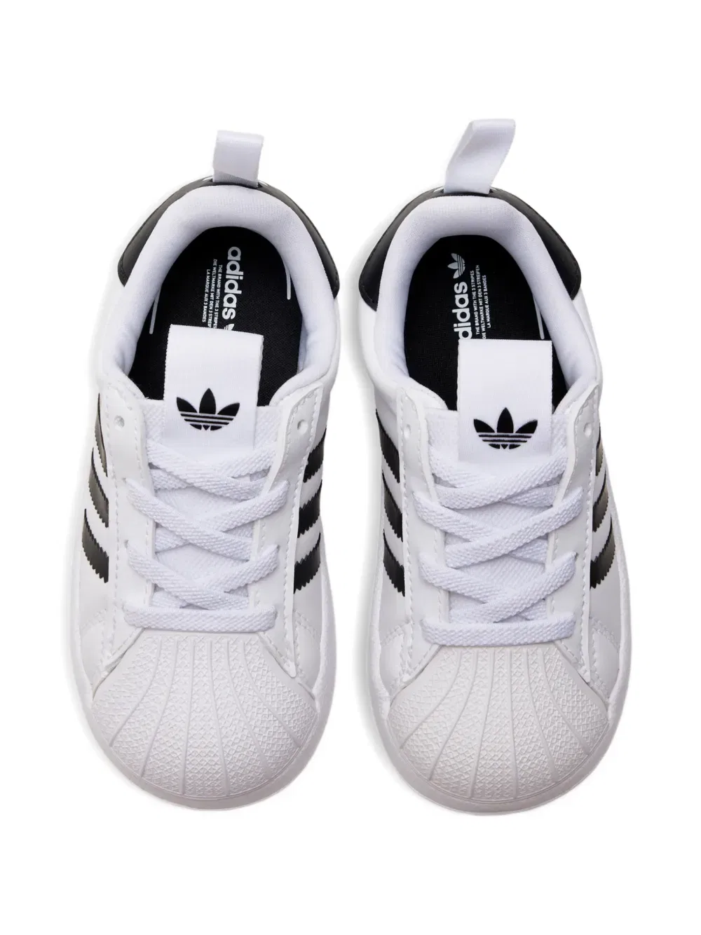 Кроссовки Adifom Superstar 360 Stripes Adidas Kids, белый — фото 4