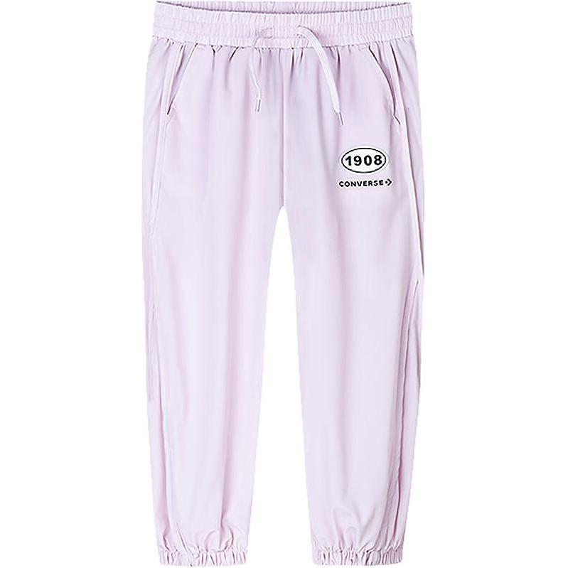 

Детские спортивные штаны Converse, светло-фиолетовые