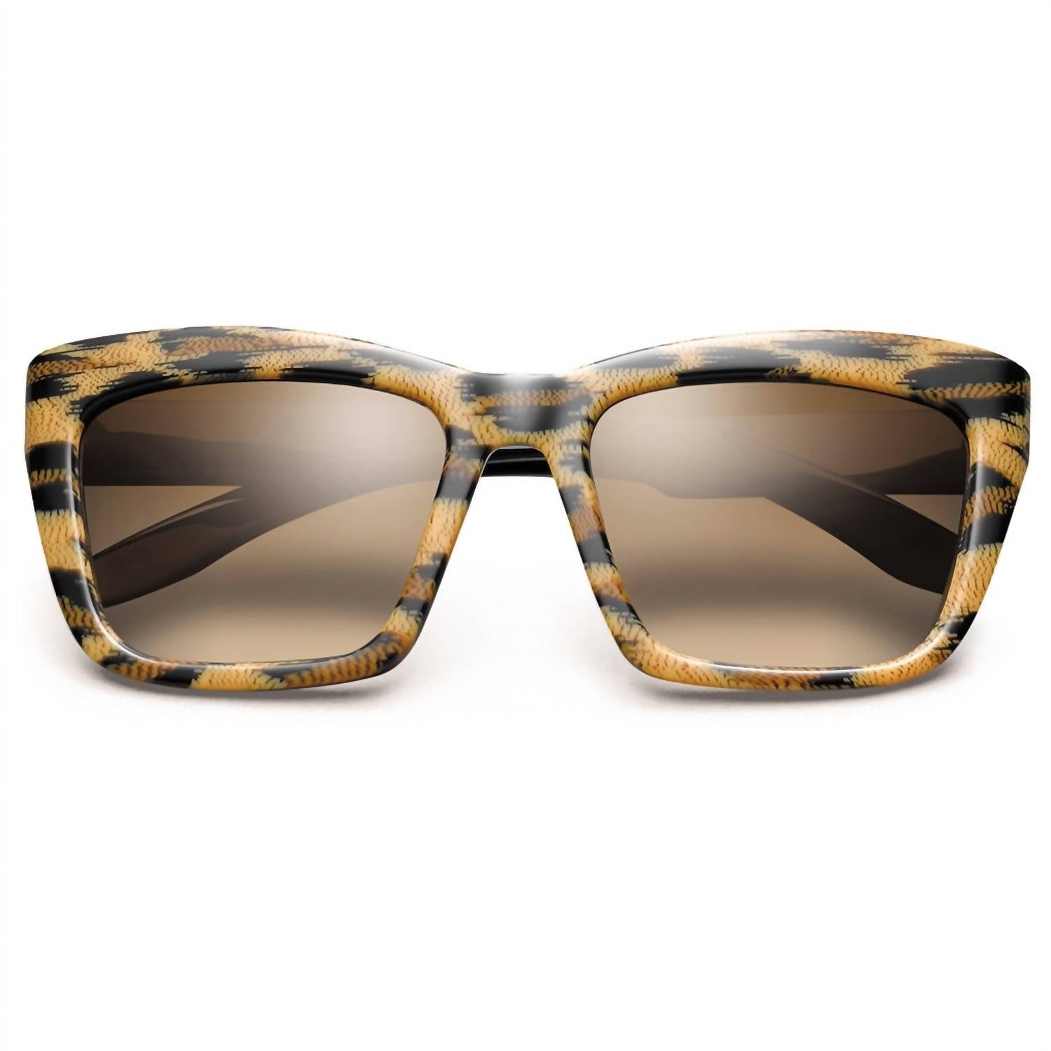 

Женские солнцезащитные очки IVI VISION, цвет polished leopard