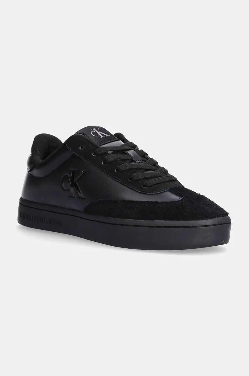 

Кожаные кроссовки Calvin Klein Jeans CLASSIC CUPSOLE LOW MG MIX, черный